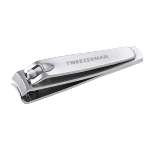 Stainless steel fingernail clipper